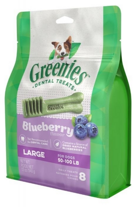 Greenies Large Blueberry Dental Dog Chews PetPartners Store