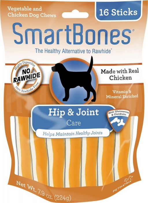 SmartBones Hip & Joint Care Chicken Chews Dog Treats