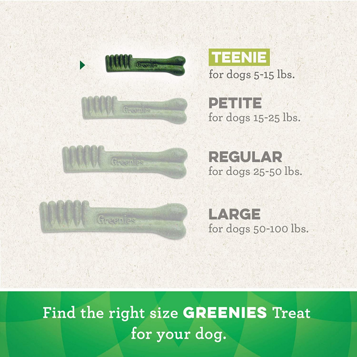 Greenies Teenie Original Dental Dog Chews