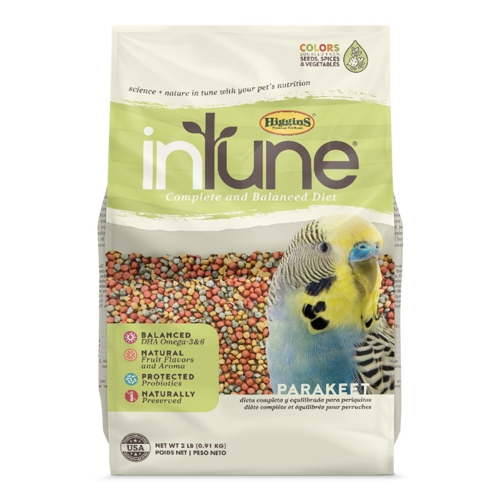 Higgins inTune Parakeet Food