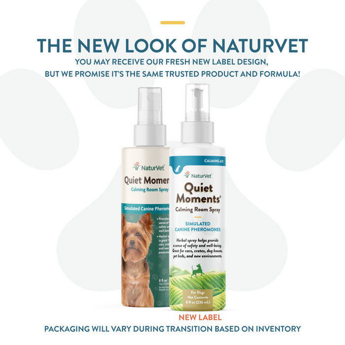 NaturVet Quiet Moments Calming Spray for Cats