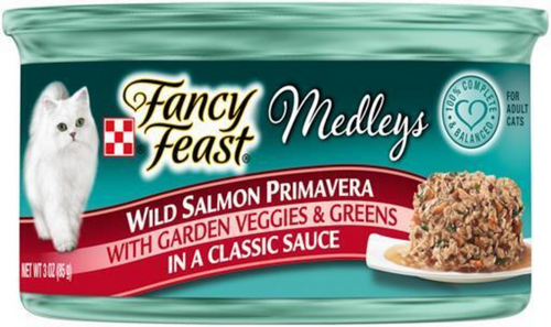Fancy Feast Elegant Medleys Salmon Primavera Wet Cat Food