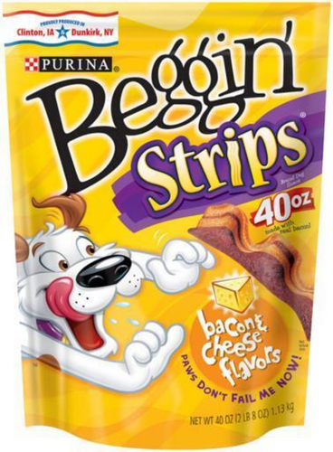 Beggin' Strips Bacon and Cheese Dog Treats