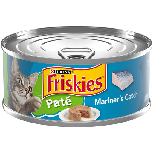 Friskies Pate Mariners Catch Canned Cat Food