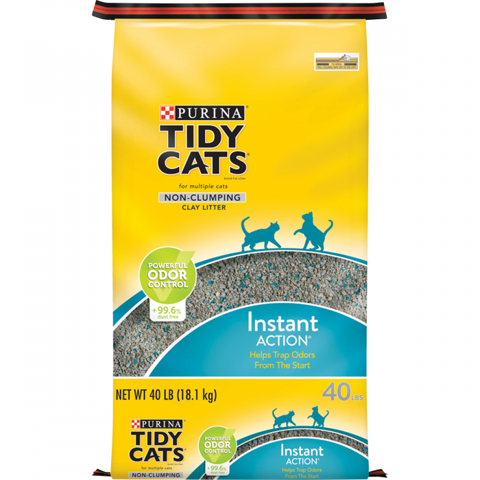 Tidy Cats Non Clumping Instant Action Immediate Odor Control Cat Litter