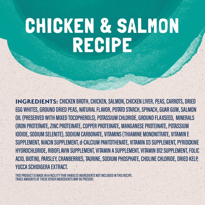 Natural Balance Original Ultra Platefulls Chicken & Salmon Recipe Morsels in Gravy Wet Cat Food Pouches