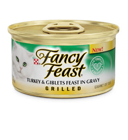 Fancy Feast Grilled Turkey and Giblets Feast Canned Cat Food