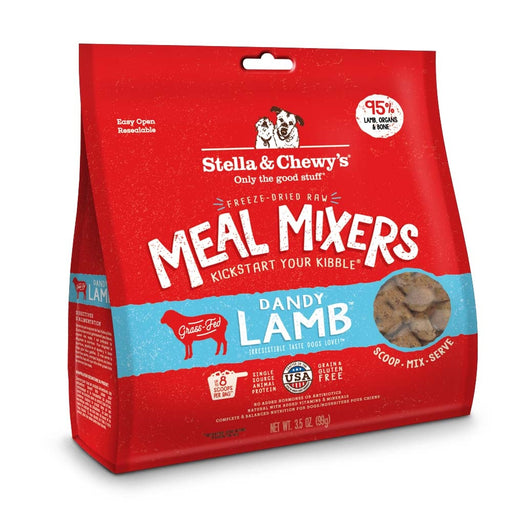 Stella & Chewy's Freeze Dried Raw Dandy Lamb Meal Mixers Grain Free Dog Food Topper