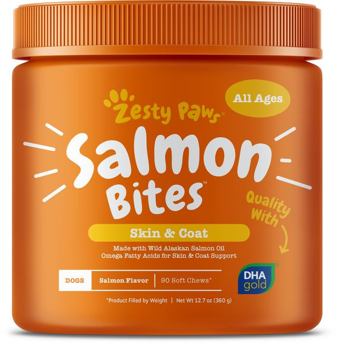 Zesty Paws Salmon Bites