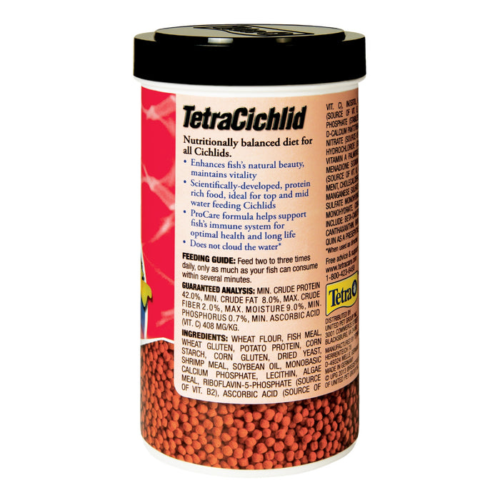 Tetra Pond TetraCichlid Floating Pellets only $8.78
