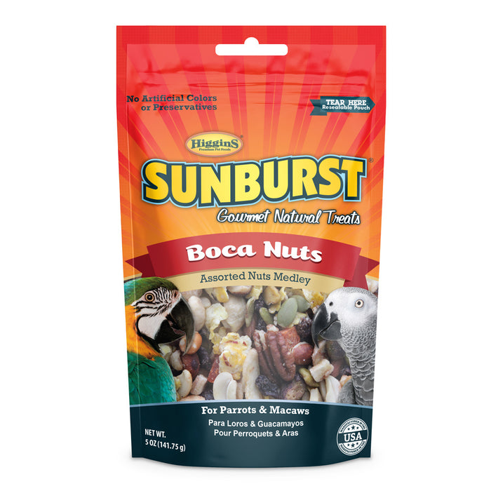 Higgins Sunburst Gourmet Treats Boca Nuts Shelled